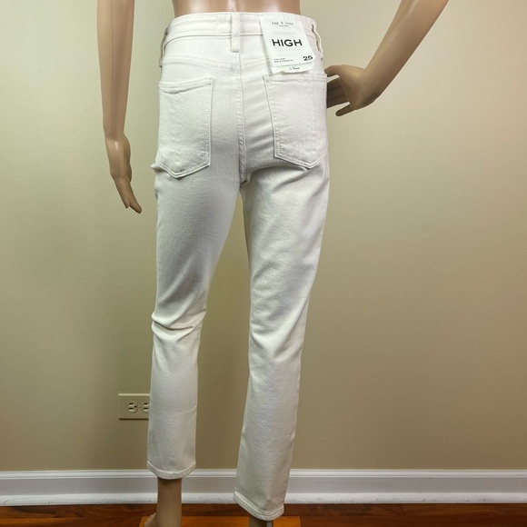 NEW RAG & BONE HIGH-WAISTED STRAIGHT LEG JEANS - Picture 8 of 10